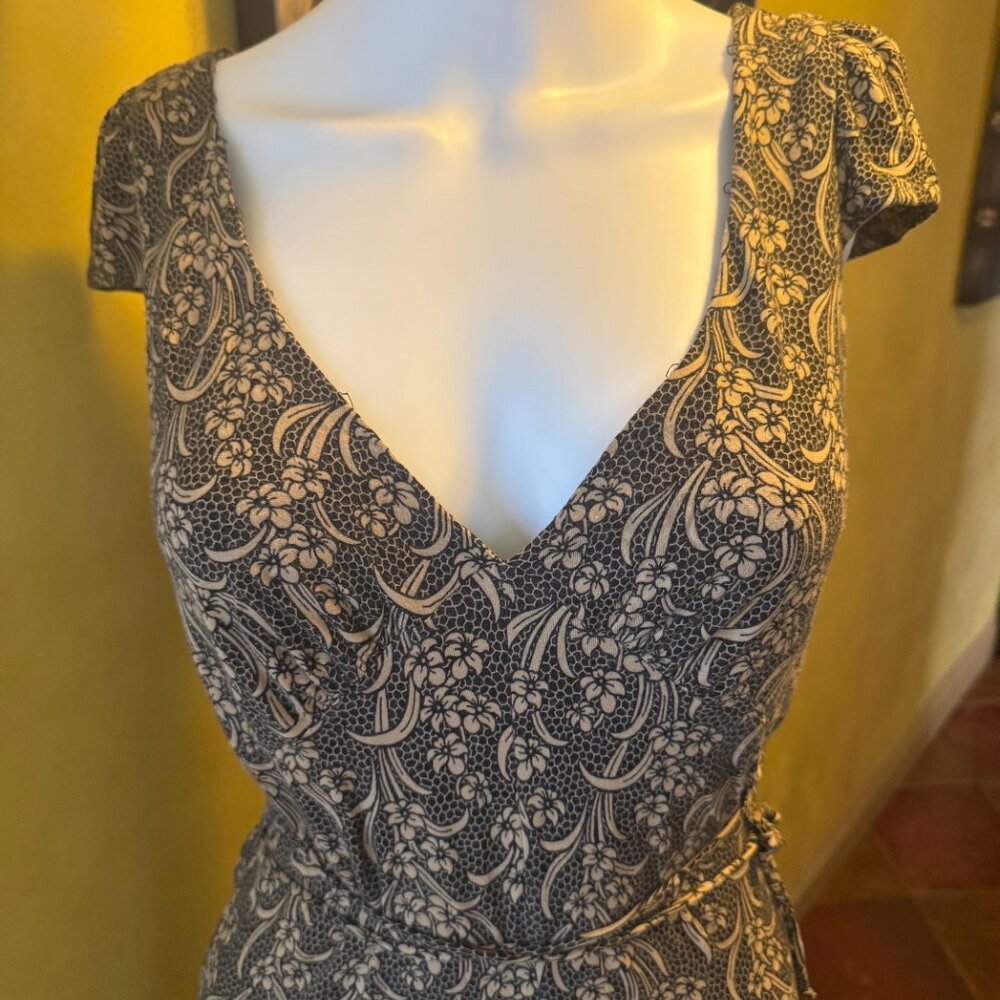 Betsey Johnson Vintage Garden Party Midi Dress – Size S – Excellent Condition - Picture 7 of 10